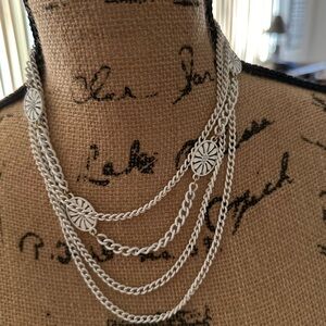 Beautiful White Monet Necklace